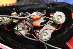 1992 Rickenbacker 4003S/5 5-String Bass Guitar Red