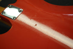 1983 Fender American 1962 Reissue Jazz Bass 62RI "Fullerton Era" Fiesta Red