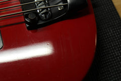 1992 Rickenbacker 4003S/5 5-String Bass Guitar Red