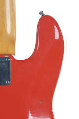 1983 Fender American 1962 Reissue Jazz Bass 62RI "Fullerton Era" Fiesta Red