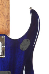 2015 Ernie Ball Music Man John Petrucci Limited Edition JP15 Bluberry Burst Quilt Signed #97/300