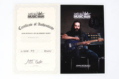 2015 Ernie Ball Music Man John Petrucci Limited Edition JP15 Bluberry Burst Quilt Signed #97/300