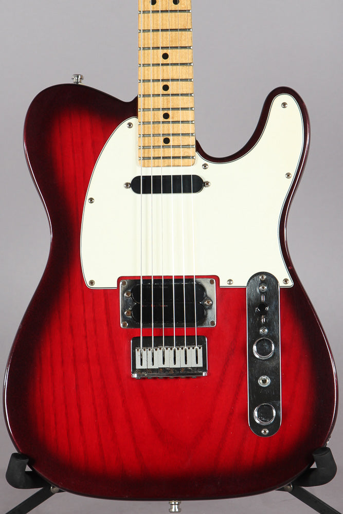 1999 Fender Telecaster Plus Version 1 Tele Crimson Burst