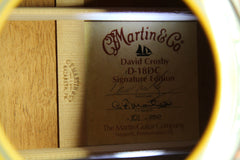2002 Martin D-18 DC David Crosby Signature Acoustic Guitar #101 of 250