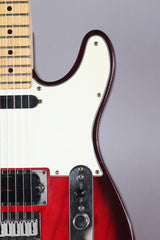 1999 Fender Telecaster Plus Version 1 Tele Crimson Burst