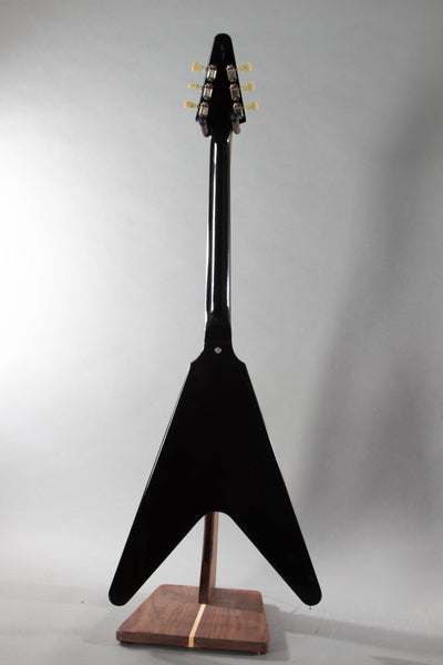 2001 Gibson Custom Shop '67 Flying V Maestro Ebony Black