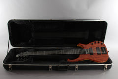 2003 Modulus Quantum Q 5 String Fretless Bass Guitar -Walnut Top-