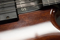 2003 Modulus Quantum Q 5 String Fretless Bass Guitar -Walnut Top-