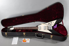 2001 Gibson Custom Shop ‘67 Flying V Maestro Ebony Black