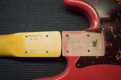 2017 Fender Custom Shop Pino Palladino Signature Relic Precision P Bass Fiesta Red