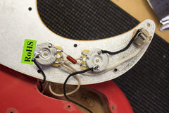 2017 Fender Custom Shop Pino Palladino Signature Relic Precision P Bass Fiesta Red