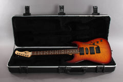 2016 Sadowsky NYC S-Style Dark Cherry Burst Quilt Top