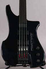 1996 Phillip Kubicki Factor 4 String Fretless Midnight Blue Metallic