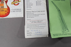 2002 Gibson Custom Shop Historic Les Paul Custom '57 Reissue Ebony Black