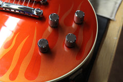 2006 Gibson Les Paul Standard GT Ghost Flame Candy Red