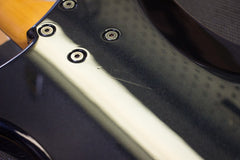 1996 Phillip Kubicki Factor 4 String Fretless Midnight Blue Metallic