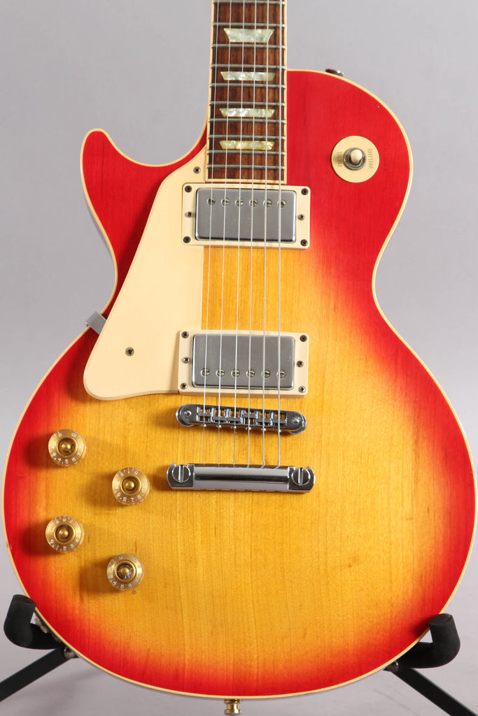 1993 Left Handed Gibson Les Paul Standard Heritage Cherry Sunburst ~Headstock Repair~