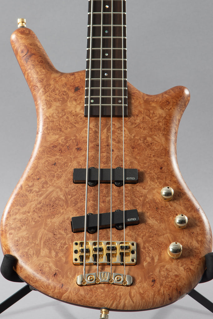 2017 Warwick GPS Thumb 4 BO Ltd 35th Anniversary Maple Burl