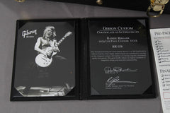 2010 Gibson Custom Shop Randy Rhoads '74 Les Paul Custom VOS White RR038