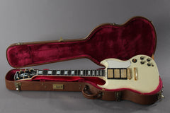 2001 Gibson Custom Shop SG Custom 3-Pickup Alpine White