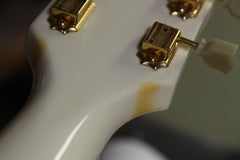 2001 Gibson Custom Shop SG Custom 3-Pickup Alpine White