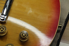 1993 Left Handed Gibson Les Paul Standard Heritage Cherry Sunburst ~Headstock Repair~