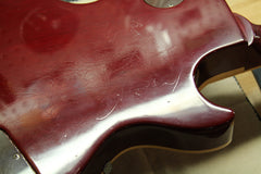 1993 Left Handed Gibson Les Paul Standard Heritage Cherry Sunburst ~Headstock Repair~