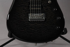 Ernie Ball Music Man Family Reserve John Petrucci JP6 BFR Baritone Trans Black Quilt Top