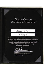 2010 Gibson Custom Shop Flying V 1967 Reissue Inverse Green