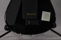 Ernie Ball Music Man Family Reserve John Petrucci JP6 BFR Baritone Trans Black Quilt Top