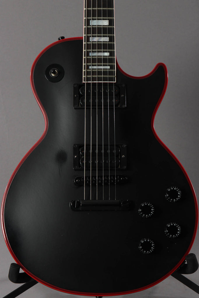 2019 Gibson Custom Shop Les Paul Custom Black Satin Red Widow ~Only 20 Made~