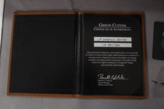 2019 Gibson Custom Shop Les Paul Custom Black Satin Red Widow ~Only 20 Made~