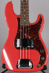 2017 Fender Custom Shop Pino Palladino Signature Relic Precision P Bass Fiesta Red