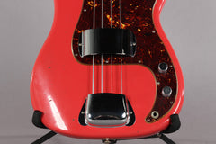 2017 Fender Custom Shop Pino Palladino Signature Relic Precision P Bass Fiesta Red