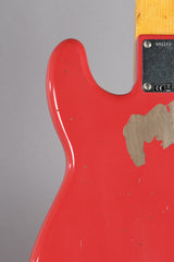 2017 Fender Custom Shop Pino Palladino Signature Relic Precision P Bass Fiesta Red