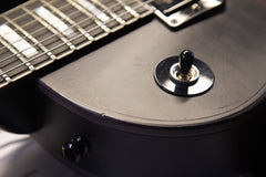 2017 Gibson Custom Shop Les Paul Custom Darksyde Trans Charcoal Widow