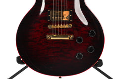 2010 Gibson Custom Shop Les Paul Custom Class 5 Blood Burst Quilt Top