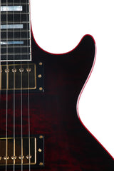 2010 Gibson Custom Shop Les Paul Custom Class 5 Blood Burst Quilt Top