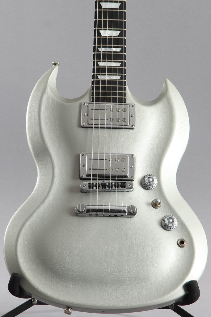 2008 Gibson Sg Diablo "Guitar Of The Month" Metallic Silver