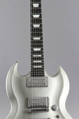 2008 Gibson Sg Diablo "Guitar Of The Month" Metallic Silver