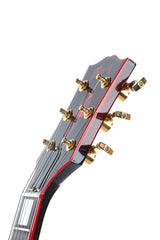 2010 Gibson Custom Shop Les Paul Custom Class 5 Blood Burst Quilt Top