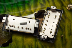 2014 Gibson Custom Shop Les Paul Custom Quilt Iguana Burst