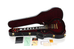 2010 Gibson Custom Shop Les Paul Custom Class 5 Blood Burst Quilt Top