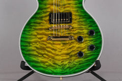 2014 Gibson Custom Shop Les Paul Custom Quilt Iguana Burst