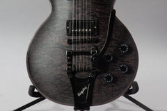 2017 Gibson Custom Shop Les Paul Custom Darksyde Trans Charcoal Widow