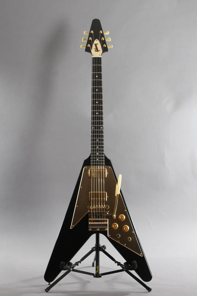 2002 Gibson Custom Shop Lenny Kravitz Signature 1967 Flying V Black Sparkle