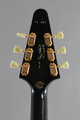 2002 Gibson Custom Shop Lenny Kravitz Signature 1967 Flying V Black Sparkle