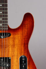 2012 Fender American Select Telecaster Carved KOA Top Tele