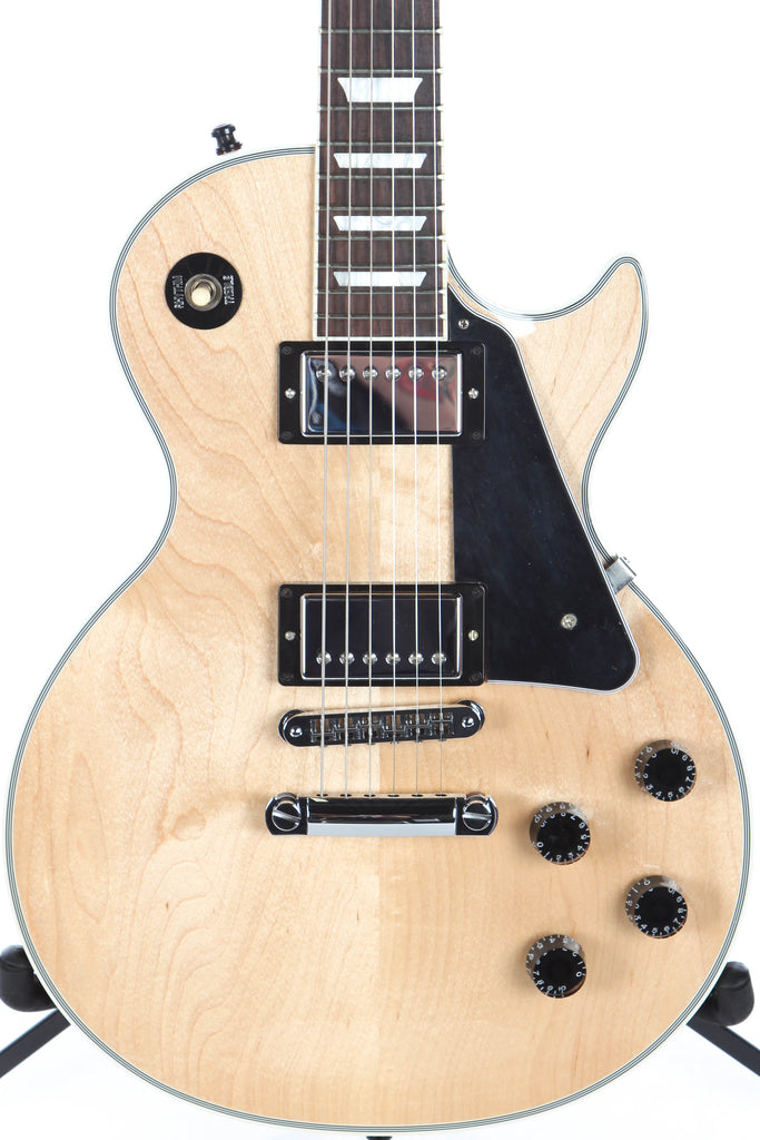 2014 Gibson Les Paul Classic Custom Limited Edition Flower Pot Inlay Natural