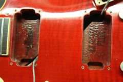 1992 Gibson Les Paul Classic Plus Translucent Cherry Red Flam Top